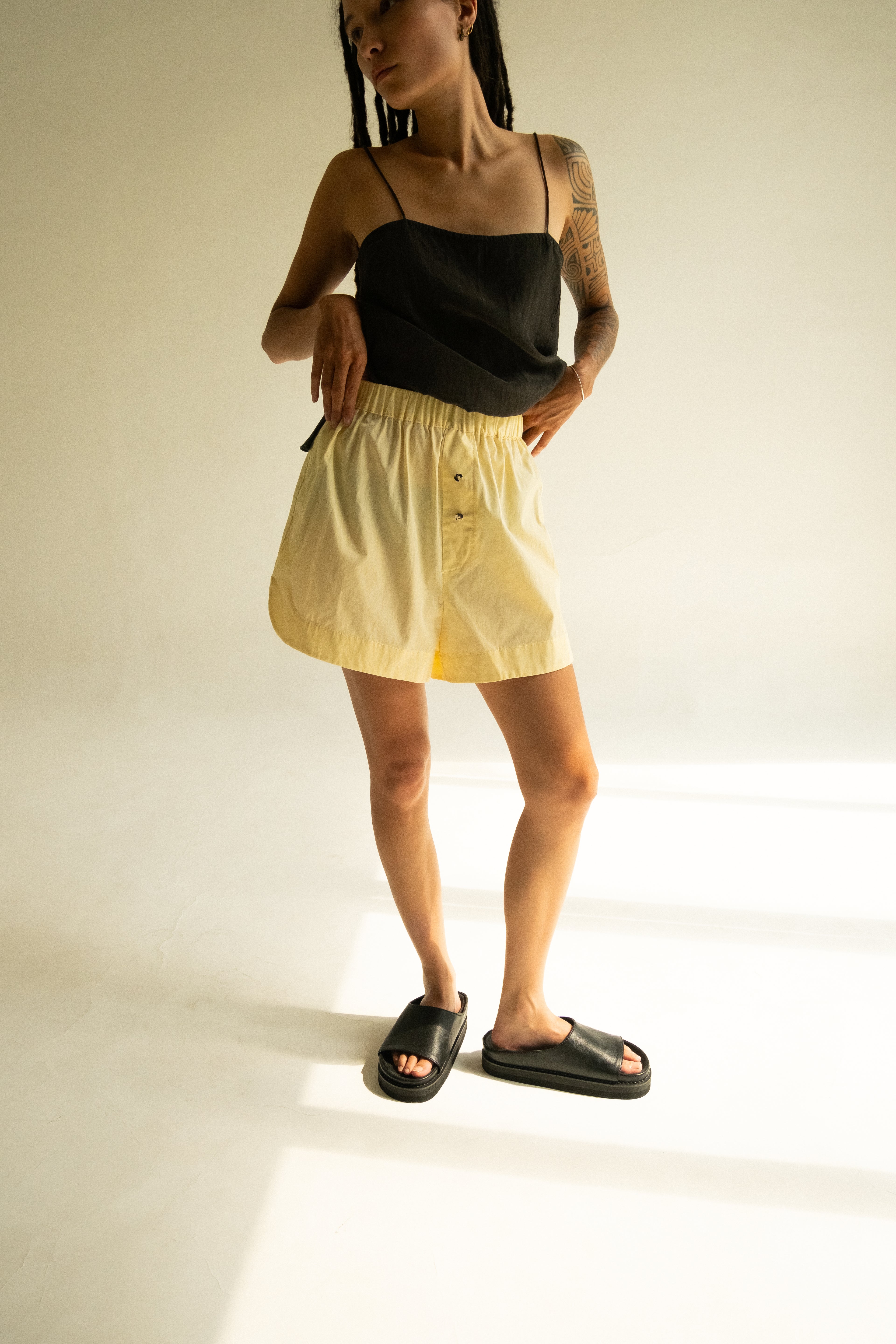 Evi Poplin Shorts