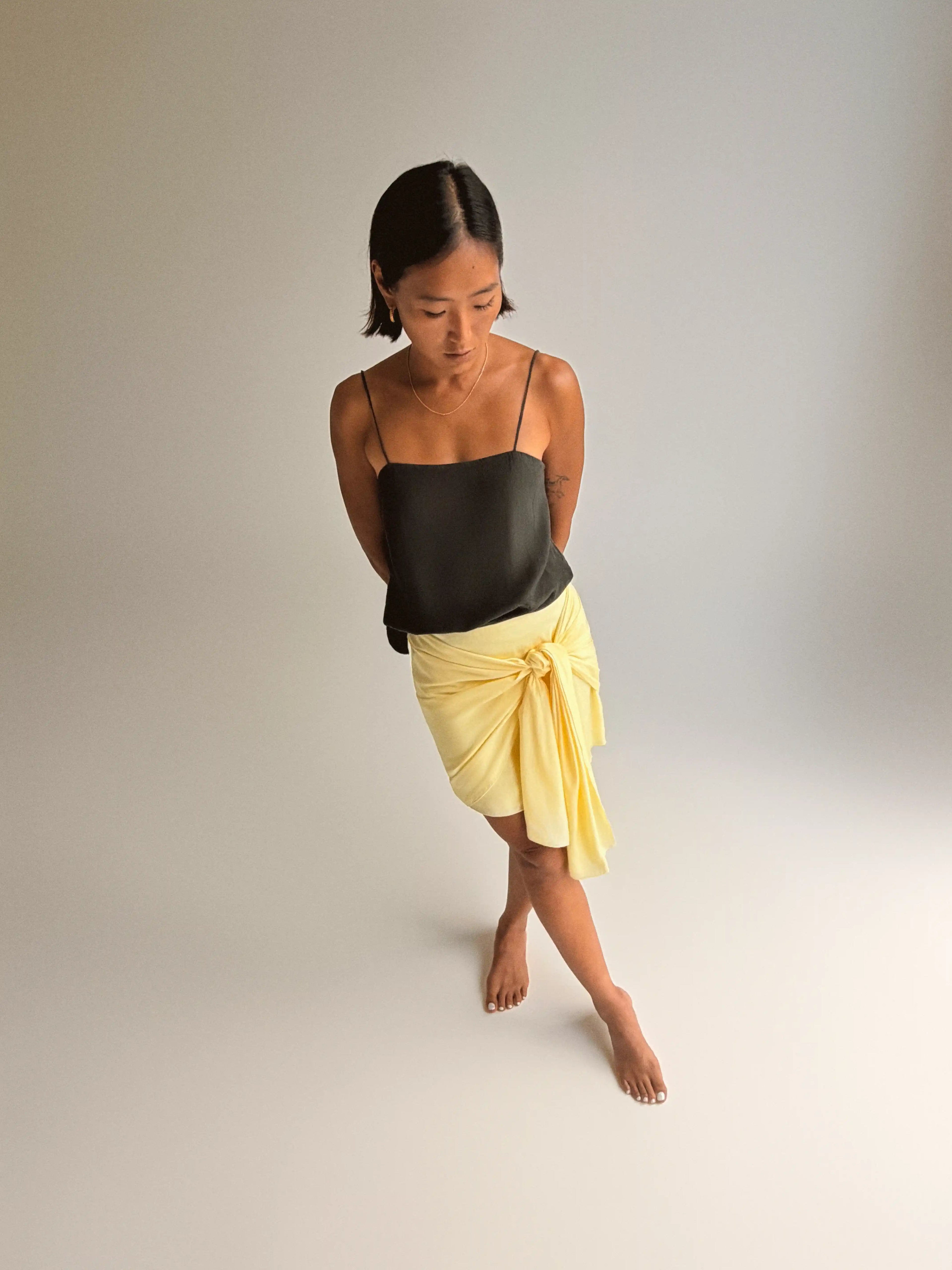 SOLEA Skirt in Lemon