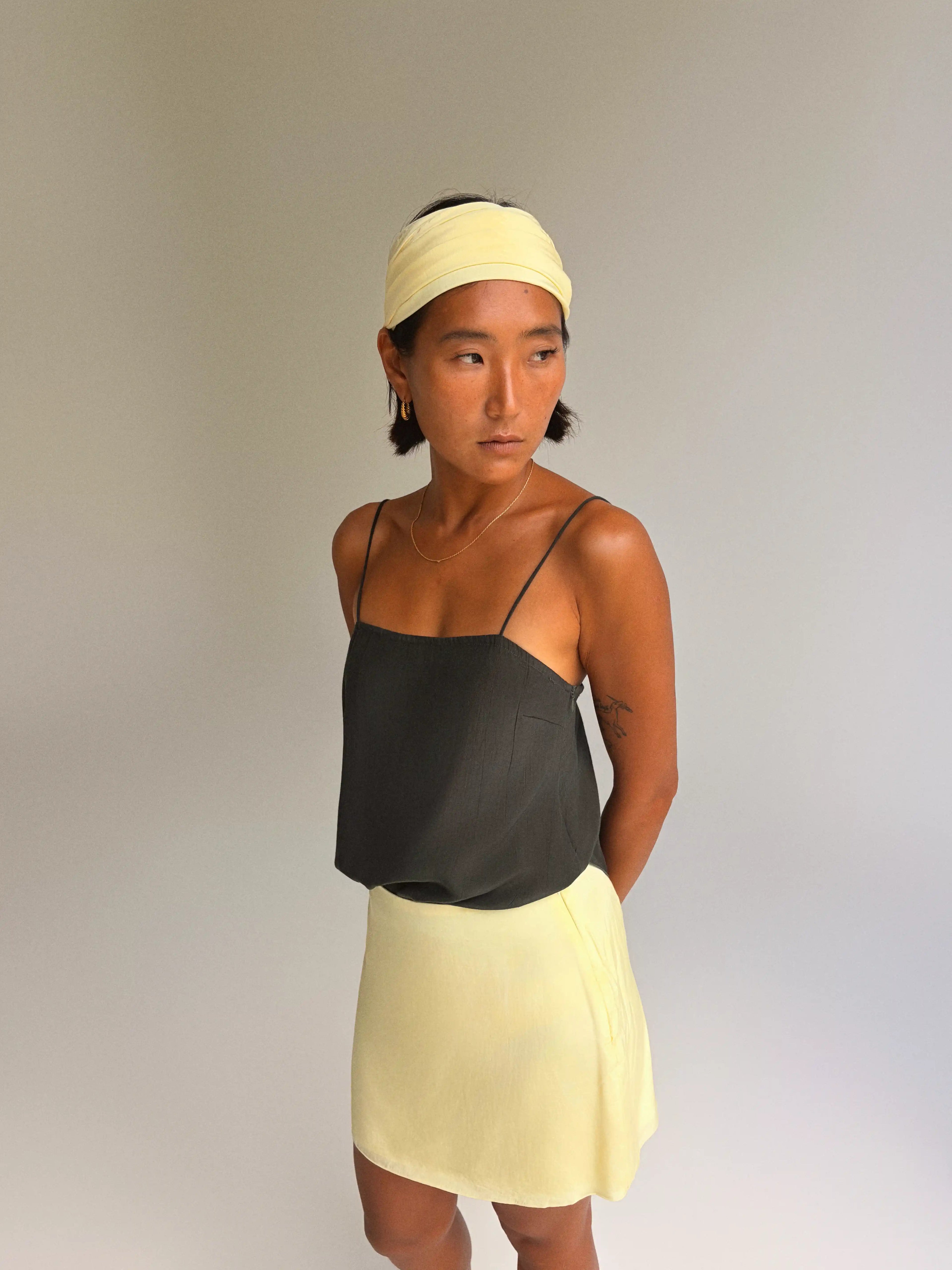SOLEA Skirt in Lemon