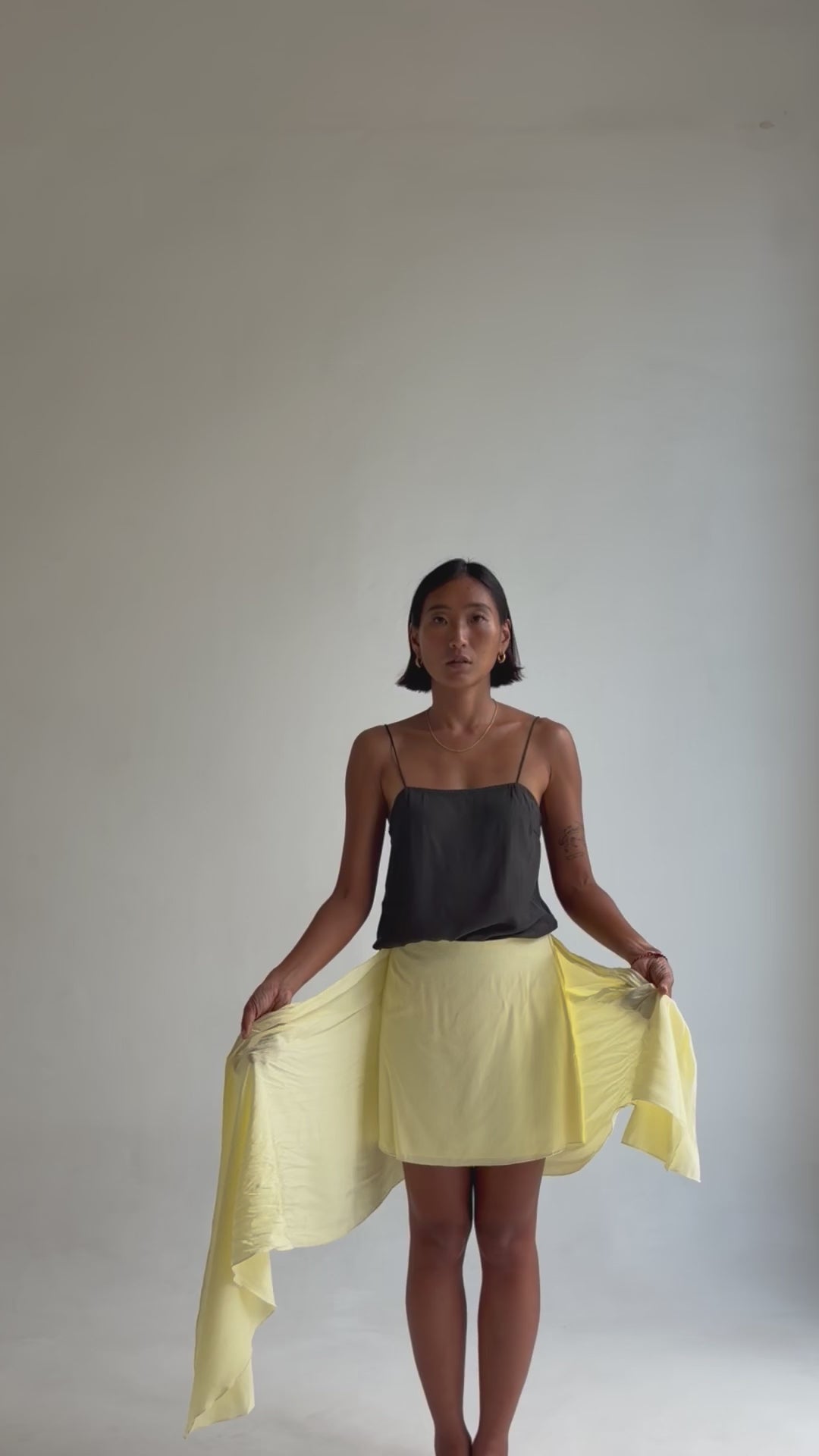 SOLEA Skirt in Lemon