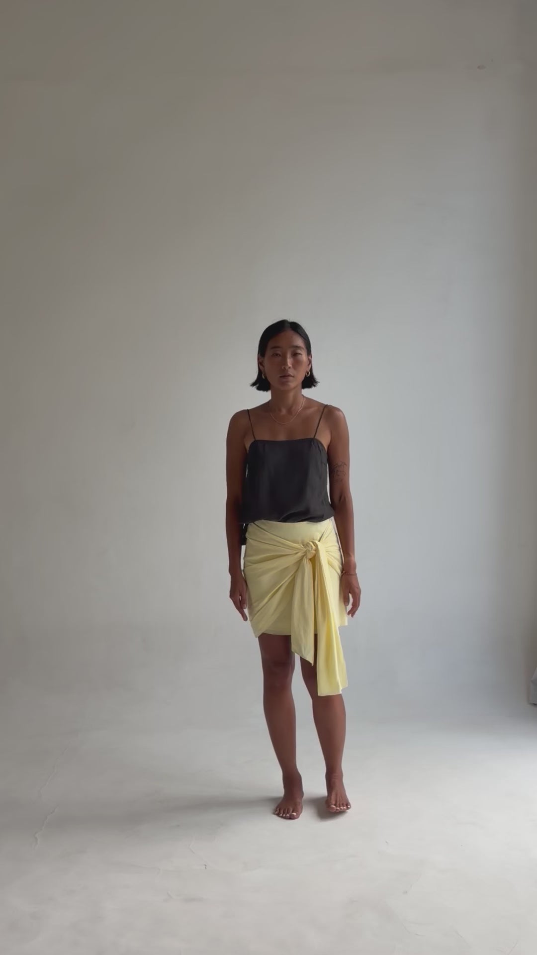 SOLEA Skirt in Lemon